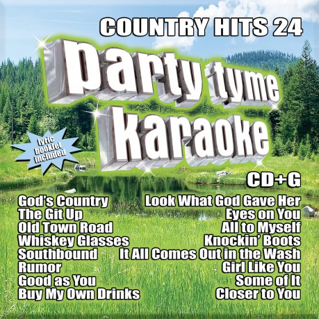 Karaoke: Party Tyme Karaoke: Country Hits 24 [CD]