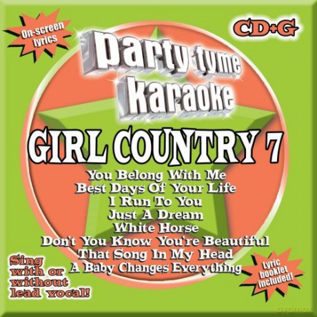 Party Tyme Karaoke: Girl Country 7 [CD]