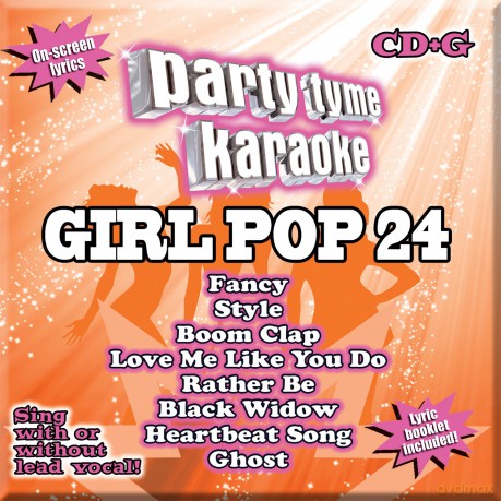 Party Tyme Karaoke: Girl Pop 24 [CD]