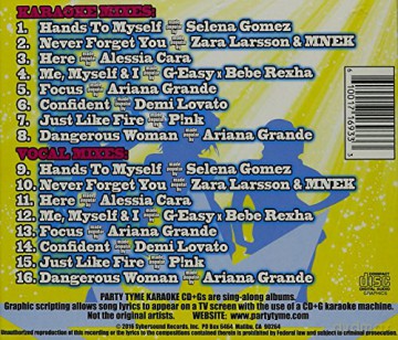 Party Tyme Karaoke: Girl Pop 27 [CD]