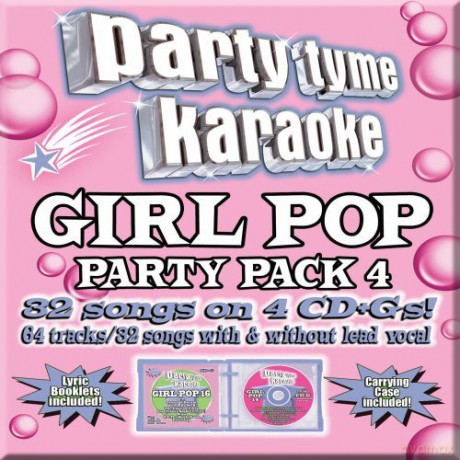 Party Tyme Karaoke: Girl Pop Party Pack 4 [4CD]