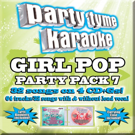 Karaoke: Party Tyme Karaoke: Girl Pop Party Pack 7 [CD]