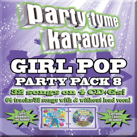 Party Tyme Karaoke: Girl Pop Party Pack 8 [CD]