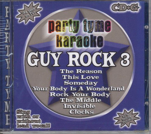 Party Tyme Karaoke: Guy Rock 3 [CD]