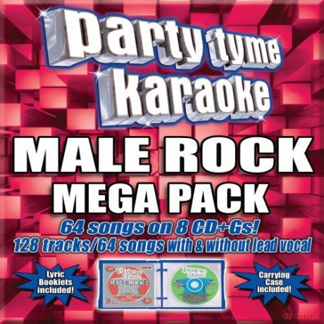 Party Tyme Karaoke: Male Rock Mega Pack [CD]