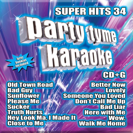 Karaoke: Party Tyme Karaoke: Super Hits 34 [CD]