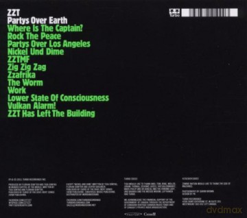 Zzt: Partys Over Earth [CD]