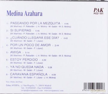 Medina Azahara: Paseando Por La Mezquita [CD]
