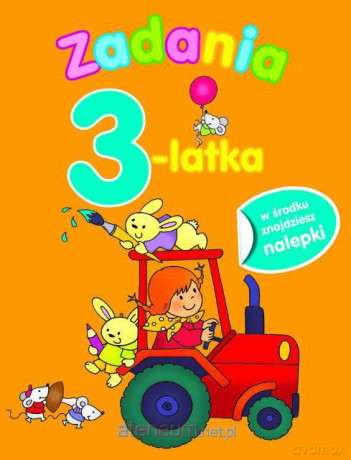 Zadania 3-latka [KSIĄŻKA]