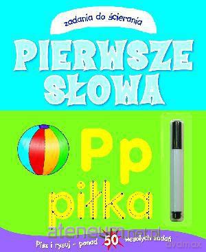 Zadania do ścierania. Pierwsze słowa [KSIĄŻKA]