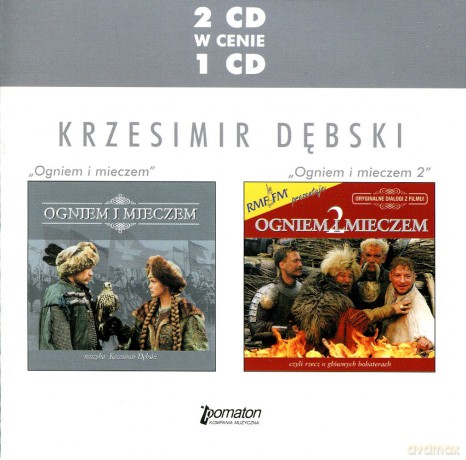 With Fire and Sword (vol. 1 + vol. 2) soundtrack (Ogniem i Mieczem) [2CD]