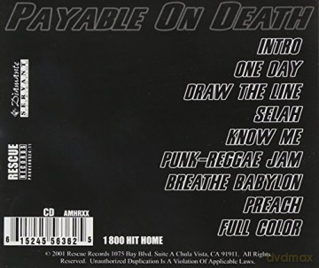 P.O.D.: Payable on Death Live [CD]