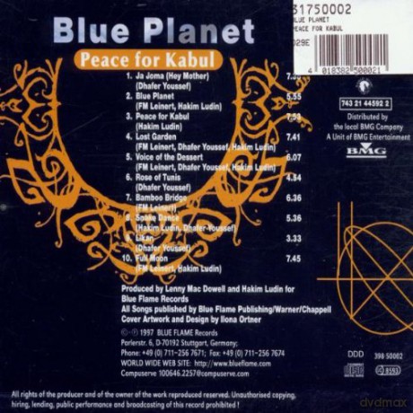 Blue Planet: Peace for Kabul [CD]