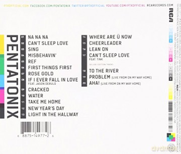 Pentatonix: Pentatonix Deluxe Edition W/3 Bonus Tracks 2015 Target Exclusive [CD]