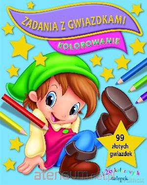 Zadania z gwiazdkami - Kolorowanie [KSIĄŻKA]