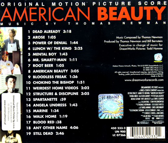 American Beauty soundtrack [CD]