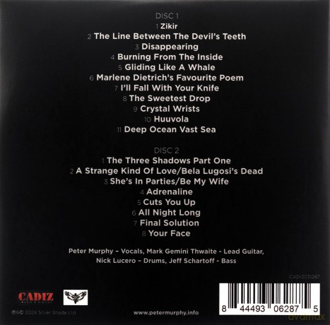 Peter Murphy (Bauhaus): Peter Live Vol 2 - Blender Theater Nyc [2CD]
