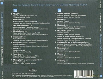 Dionisis Tsaknis: Pezontas Me Dio Orchistres [2CD]