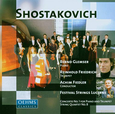 D. Shostakovich: Piano Concerto no.1, String Quartet, Prelude in C [CD]