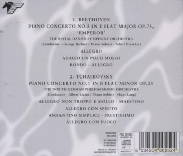 Piano Concertos - Classic Composers [CD]