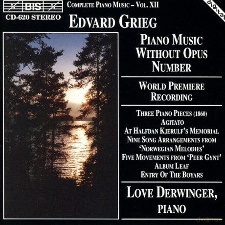 Edvard Grieg: Piano Music Without Opus Number [CD]