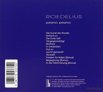 Roedelius: Piano Piano [CD]