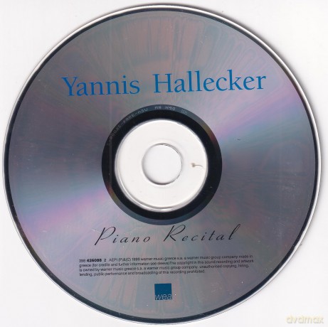 Hallecker Yiannis: Piano Recital [CD]