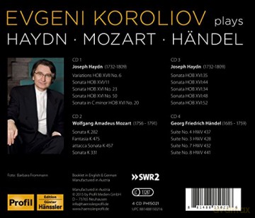 Evgeni Koroliov: Piano Sonatas and Suites [4CD]