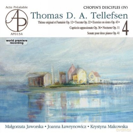 T.D.A. Tellefsen: Piano Works Vol.4 [CD]