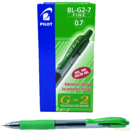 Roller: Pilot G207 Retractable Gel Rollerball 0.7 Mm Tip - Green [CD]