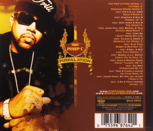 Pimp C: Pimpalation [CD]