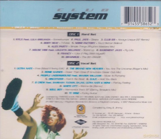 Club System: Planetworx Presents- [2CD]