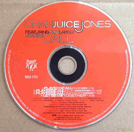 Oran Juice Jones: Players Call [CD]