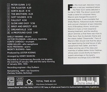 Shelly Manne: Plays Peter Gunn [CD]
