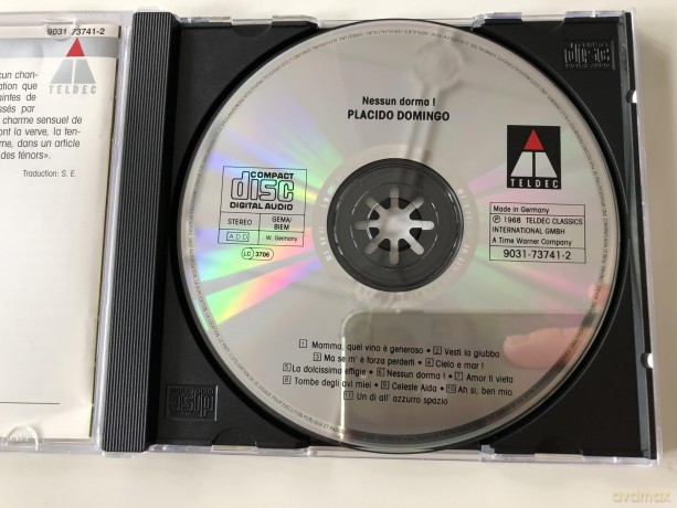 Placido Domingo: PlCido Domingo - Nessun Dorma [CD]