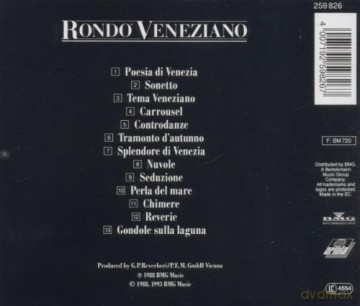 Rondo Veneziano: Poesia Di Venezia [CD]