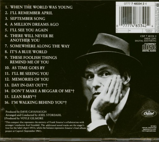 Frank Sinatra: Point Of No Return [CD]