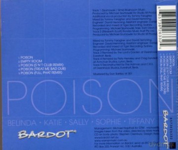 Bardot: Poison [CD]