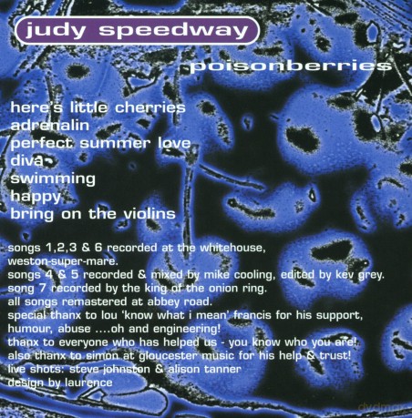 Judy Speedway: Poisonberries [CD]