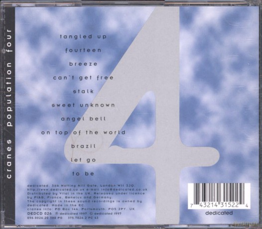 Cranes: Population Four [CD]