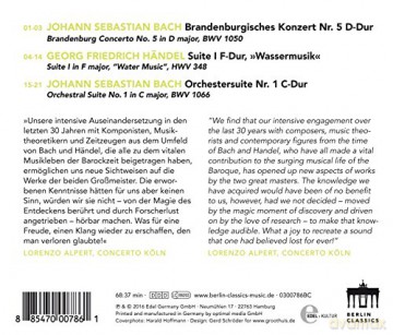 Concerto KÖLn: Portrait:Barockmeister Ba [CD]