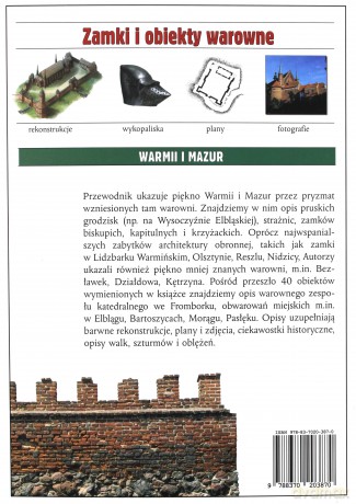 Zamki i obiekty warowne Warmii i Mazur [KSIĄŻKA]