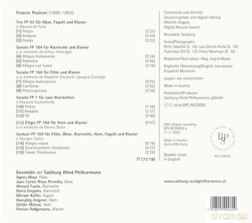 Salzburg Wind Philharmonic: Poulenc - Kammermusik [CD]