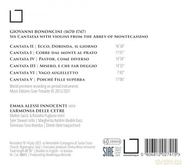 Enrico Gatti: Praeconium Solitudinis - Werke FÜR Violine Solo [CD]
