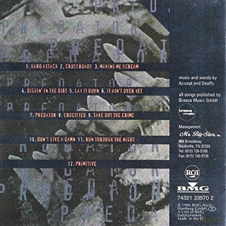 Accept: Predator [CD]