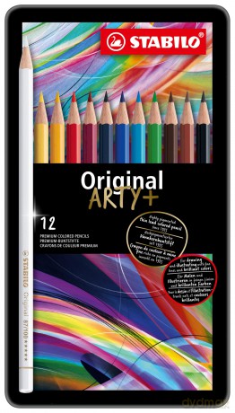 Stabilo: Premium-Buntstift - Stabilo Original - 12er Metalletui - Mit 12 Verschiedenen Farben [CD]