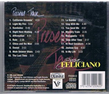 Jose Feliciano: Present Tense [CD]