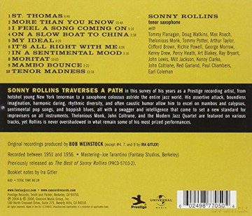 Sonny Rollins: Prestige Profiles 3 [2CD]