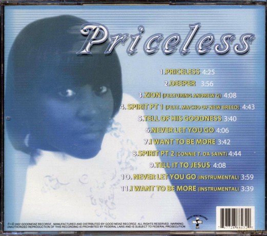 Regina Wingate: Priceless [CD]
