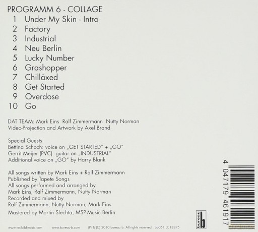 Din a Testbild: Programm 6 [CD]